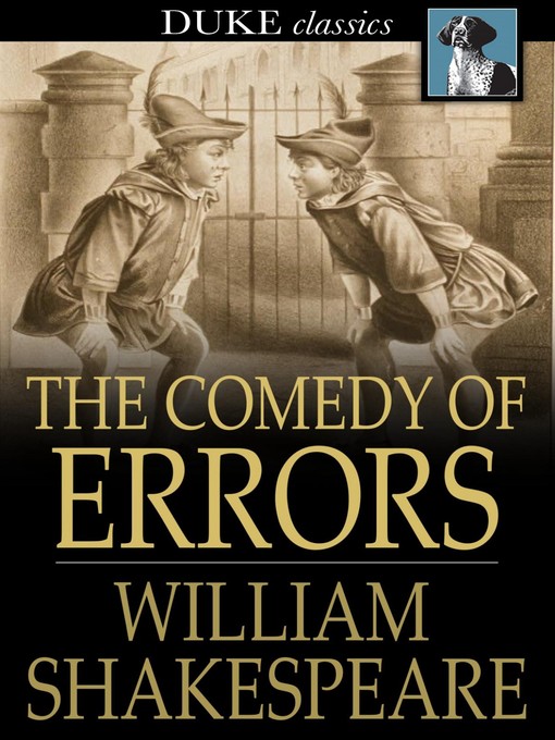 Titeldetails für The Comedy of Errors nach William Shakespeare - Verfügbar